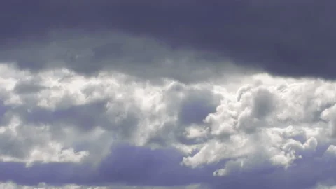 White clouds in the sky. Air plane window view time lapse clouds Stock Footage 215882204