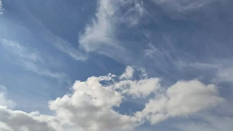 White clouds sky nature landscape Stock Footage 325670386