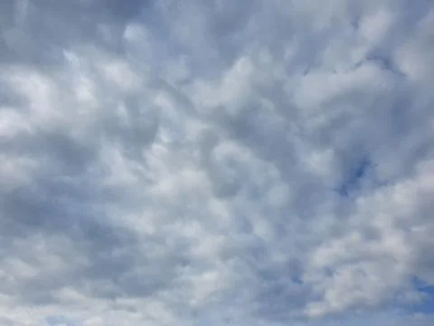 White clouds in the sky Stock Photos