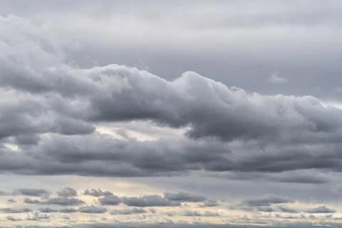 White clouds on a summer blue sky. Photos