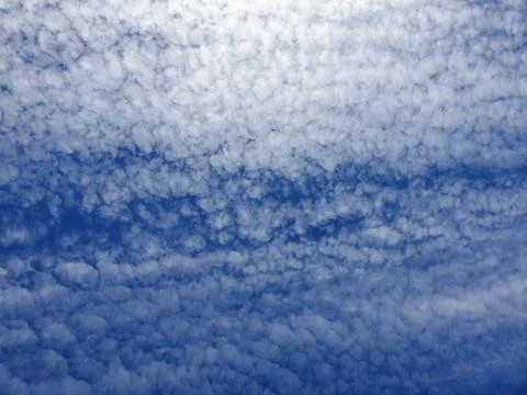 White clouds texture pattern in beautiful blue sky Stock Photos