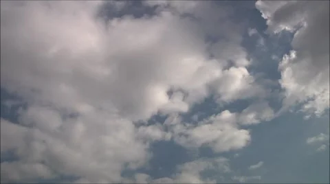 White Clouds Timelapse 64 x Video stock 43224658