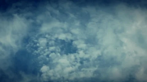 White clouds timelapse Stock Footage 32305417