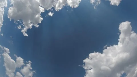 White clouds timelapse. Stock Footage 138890774