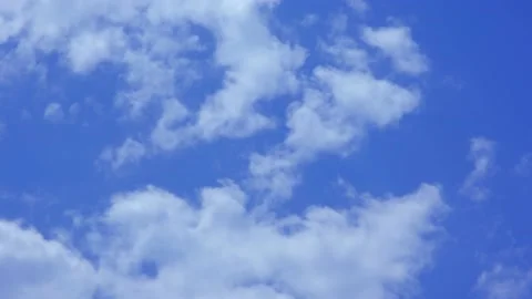 White clouds timelapse Stock Footage 197087936