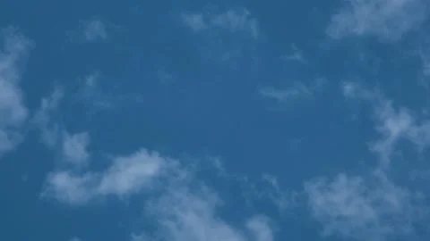 White clouds timelapse Stock Footage 198609746