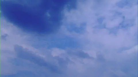 White clouds timelapse HD Video stock 35091930