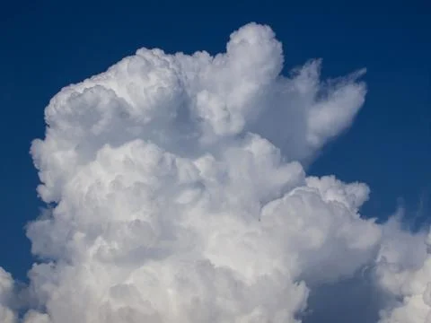 White clous Stock Photos