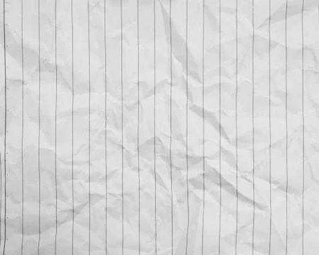 White clumped Paper texture background with vertical line, kraft paper horizo Stock Photos