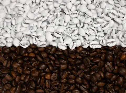 White coffee 1 Stock Photos