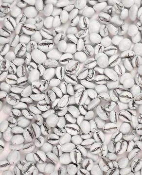 White coffee 2 Stock Photos