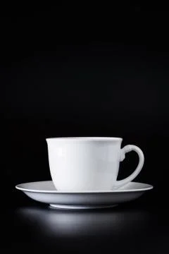 White Coffee Cup Stock Photos