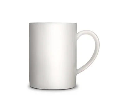 White Coffee Cup Stock Photos