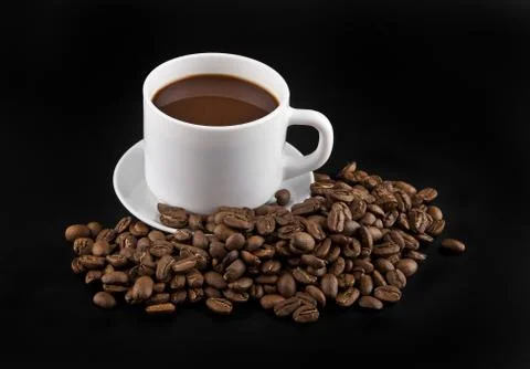 White coffee Cup Stock Photos