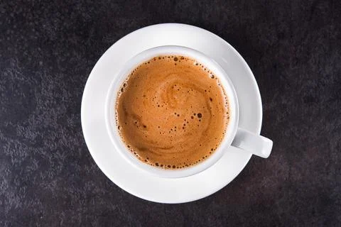 White coffee cup Stock Photos