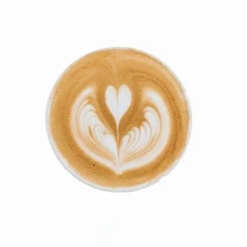 White coffee Foto stock