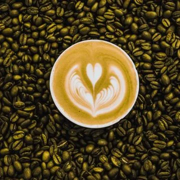 White coffee Stock Photos