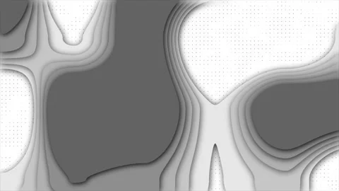 White color 3d depth abstract background Stock Footage 226977506