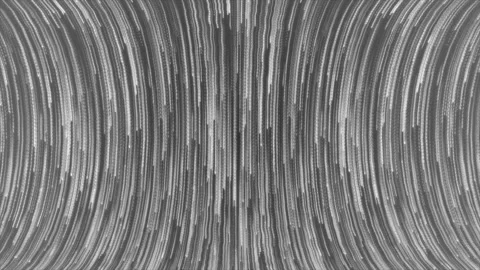 White color 3D falling particle rain motion background Stock Footage 271321434