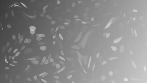 White color circular dots floating abstract pattern background Stock Footage 296615608