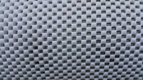 White color gingham pattern background Stock Footage 145995577