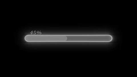 White color glowing loading 2 Ilustración de archivo