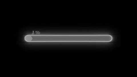 White color glowing loading Ilustración de archivo