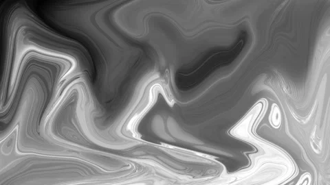 White color liquid texture acrylic oily animation of background motion video Stock Footage 195107472