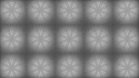 White color Pattern gothic design animation motion graphics Stock Footage 155261501