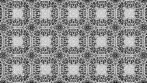 White color Pattern gothic design animation motion graphics Stock Footage 155261507