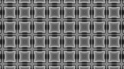 White color Pattern gothic design animation motion graphics Stock Footage 155261510
