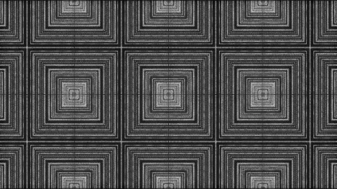 White color Pattern gothic design animation motion graphics Stock Footage 155261522