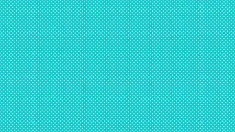 White color polka dots over dark turquoise cyan background Stock Illustration
