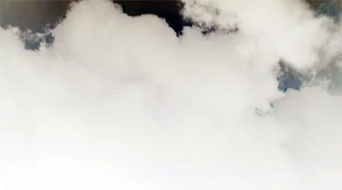 White color storm clouds Stock Footage 53861553