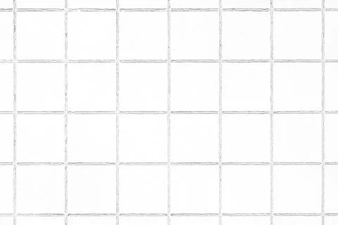 White colored ceramic tile texture, background with square geometric patter.. Stock Photos