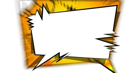 White on colored Speech Bubbles Stock Footage 166544769