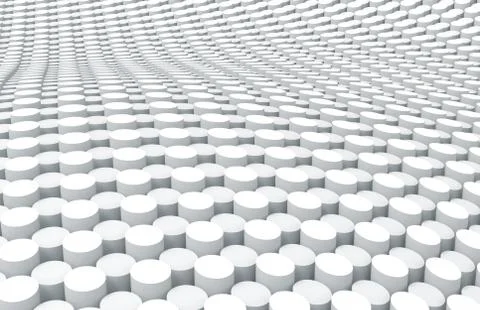 White column background Foto stock