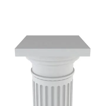 White column Stock Illustration