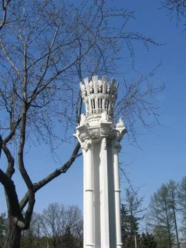 White column Stock Photos