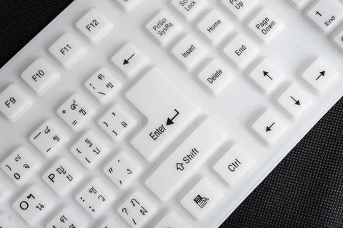 White computer board Stock Photos