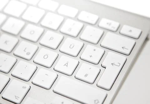 White computer keyboard White computer keyboard Copyright: xZoonar.com/A.Z... Stock-Fotos