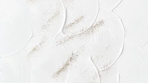 White computer wallpaper, textured with gold glitter Stock Photos