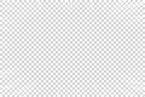 White concentration lines on transparent background Illustrazione stock