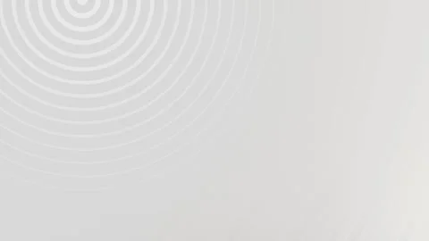 White Concentric Circles on Abstract Background Loop. Stock Footage 286774289