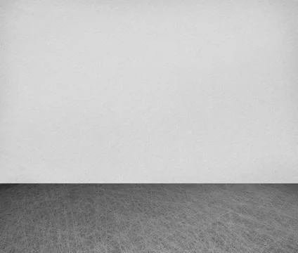 White concrete wall and floor closeup Ilustración de archivo