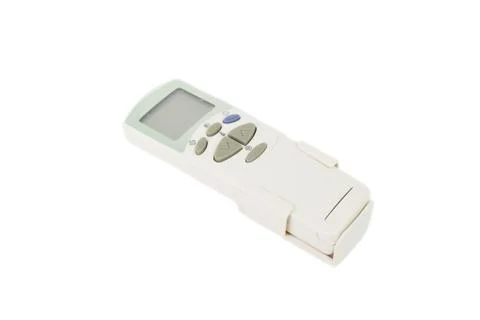 White conditioner remote control Stock Photos