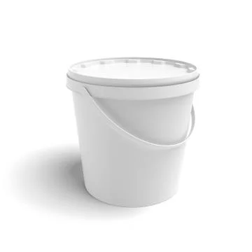 White container Illustrazione stock