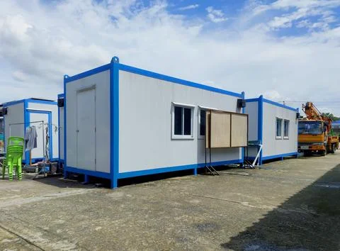 White container for use at work Stock Photos