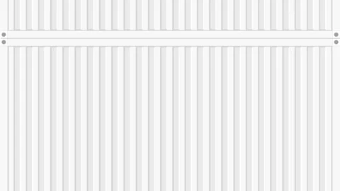 White container wall background seamless loop flat animation vertically. Stock Footage 340657857