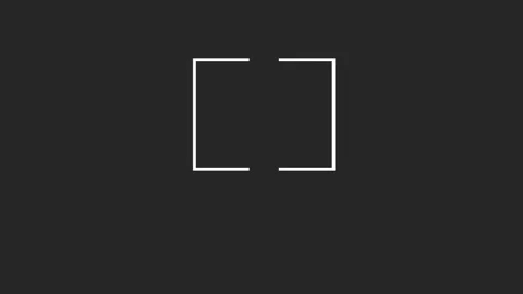 White conversion rate text emerging inside white frame, fragmenting against dark Stock Footage 307865682